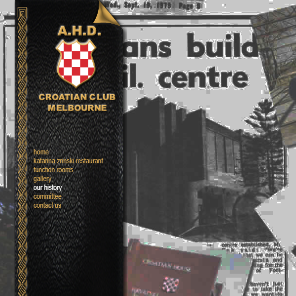 Australian Croatian Association - Melbourne - Croatian organization in Footscray AU-VIC