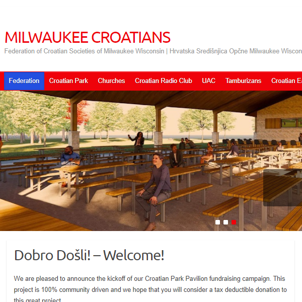 Federation of Croatian Societies of Milwaukee Wisconsin - Croatian organization in West Milwaukee WI